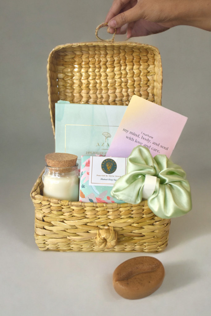 Mind, body & glow hamper for sister