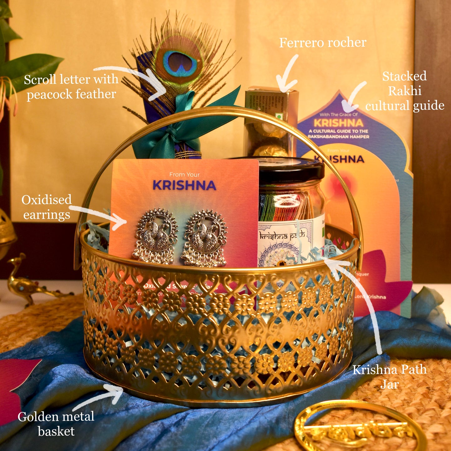 Krishna’s blessings - to my sister (mini).