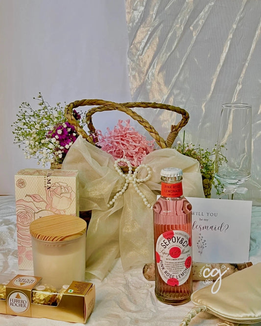 Pearl glow bridesmaids hamper