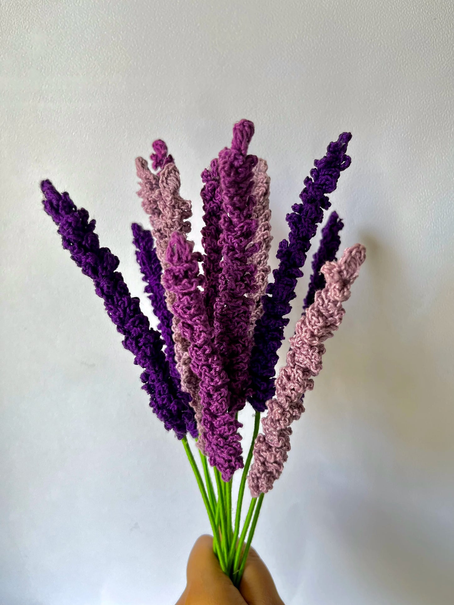 Crochet Lavender Sticks-set of 3