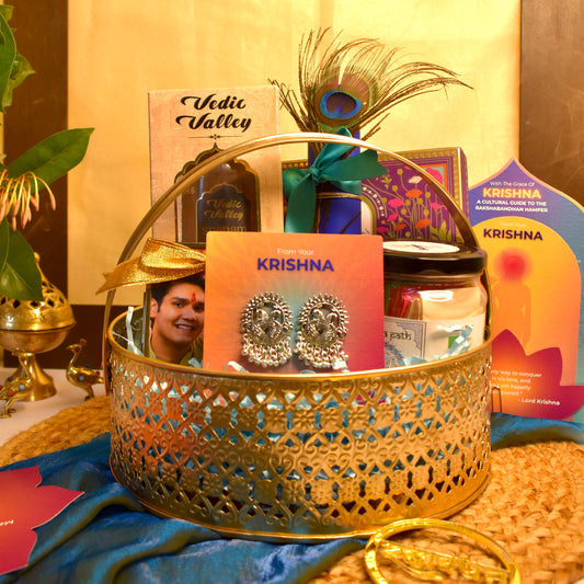 Krishna’s blessings - to my sister.