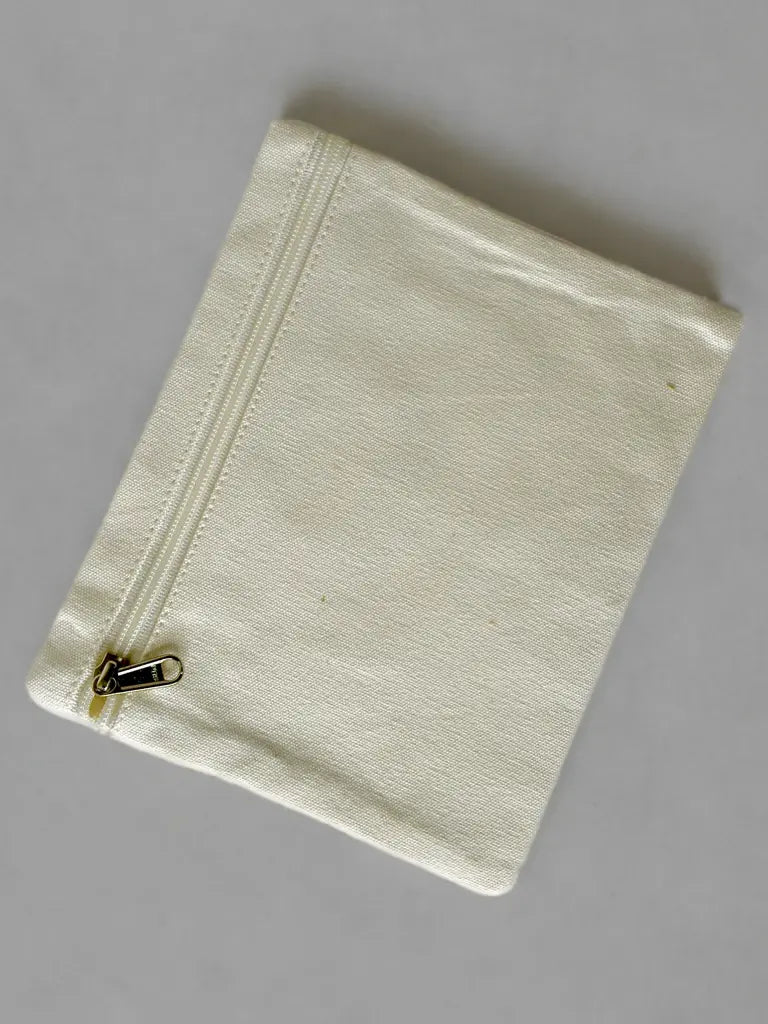 Personalised Canvas pouch