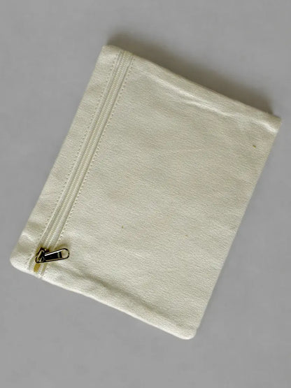 Personalised Canvas pouch
