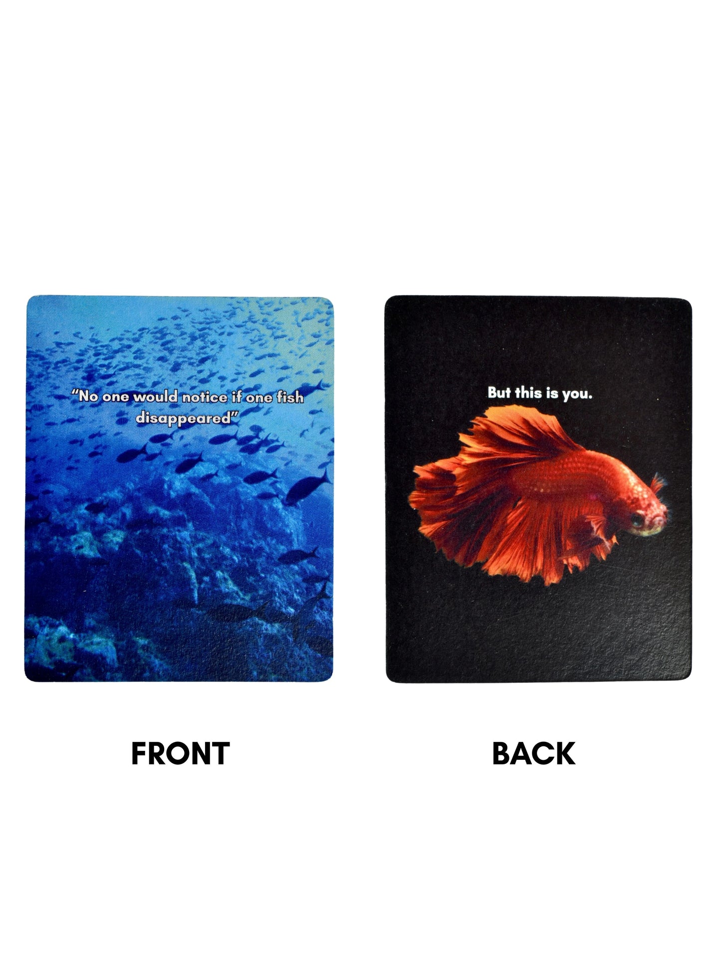 You're one of a Kind-Pocket Cards