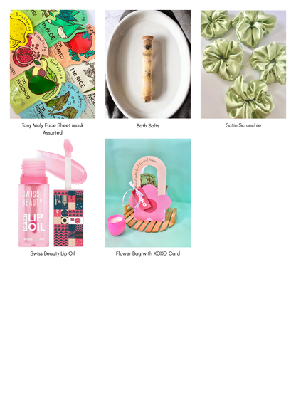 flowerette bridesmaids bag