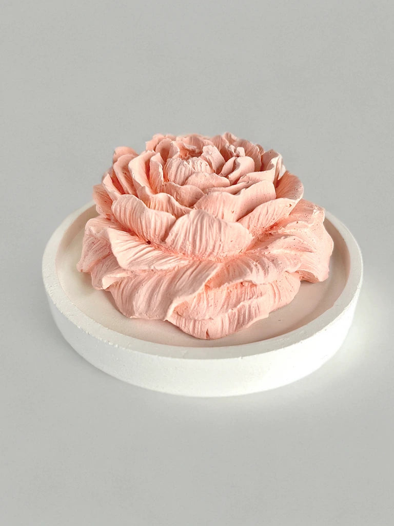 Peony Aroma Stone with essential oil