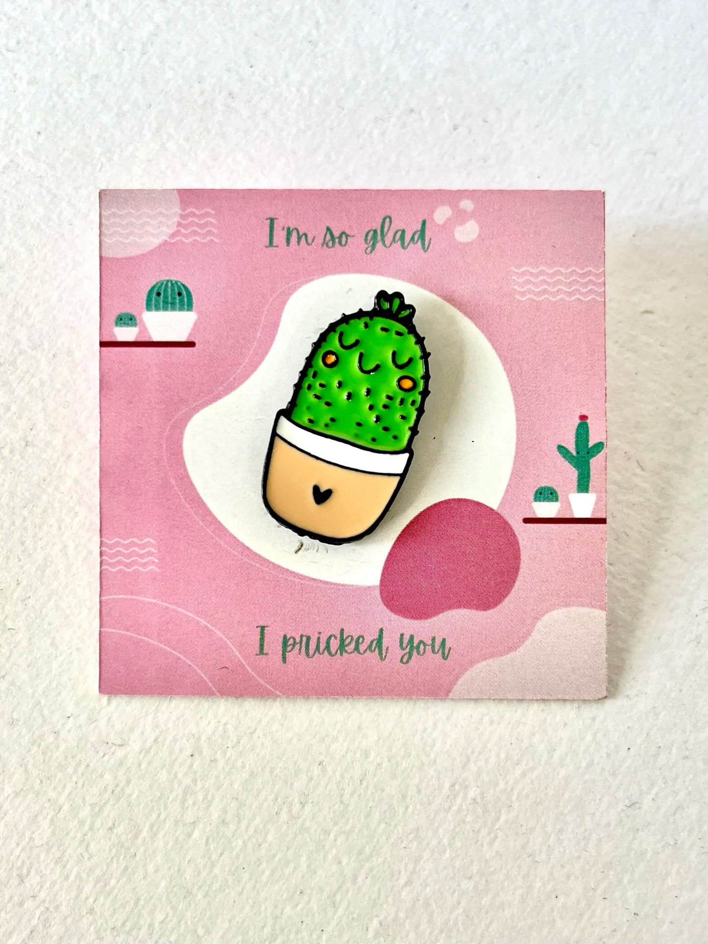 Enamel pin-cactus