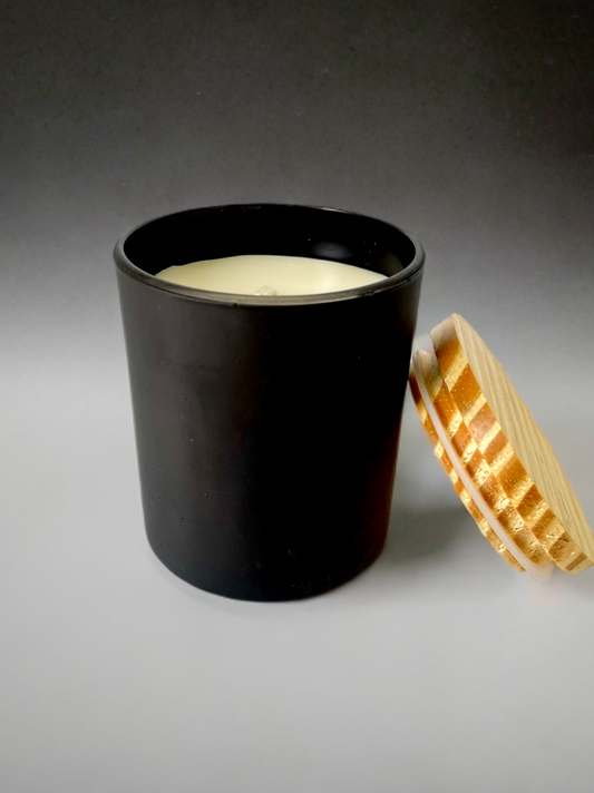 Matte Black Scented Candle