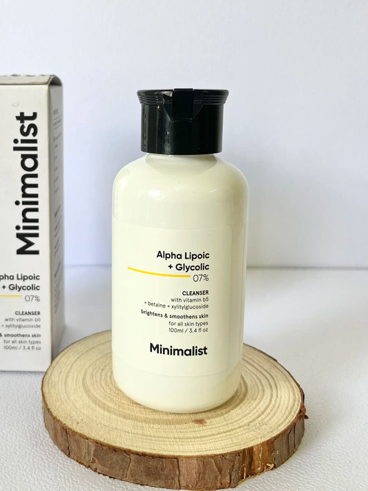 Minimalist cleanser