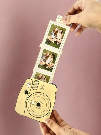 Polaroid snap strip