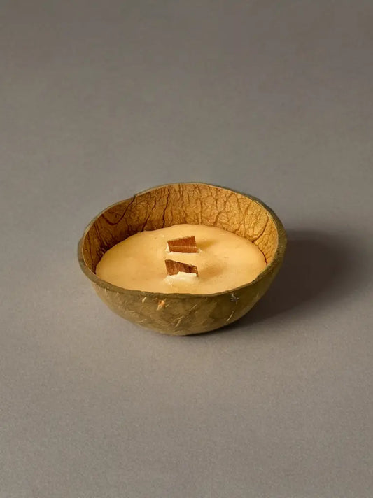 Coconut Shell Candle