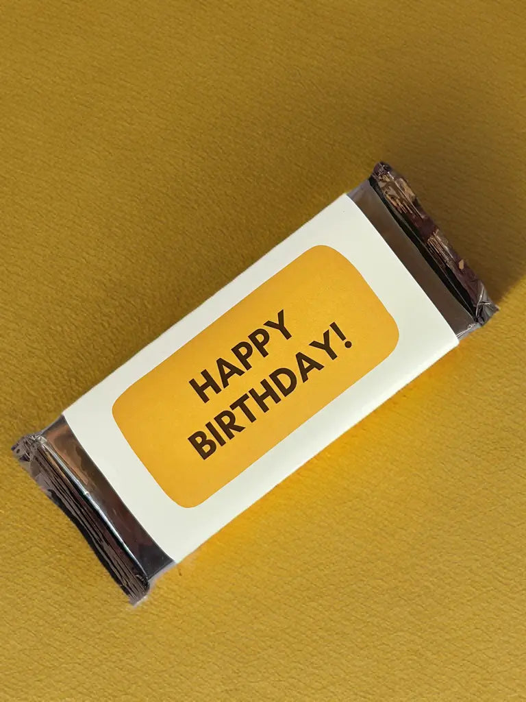 Chocolate Bar-Happy Birthday