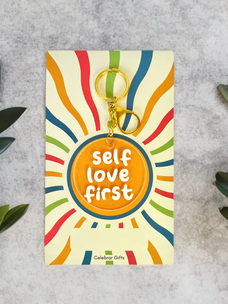 Acrylic keychain-Yellow