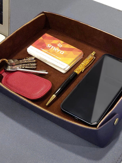 Desk Tray Navy Blue