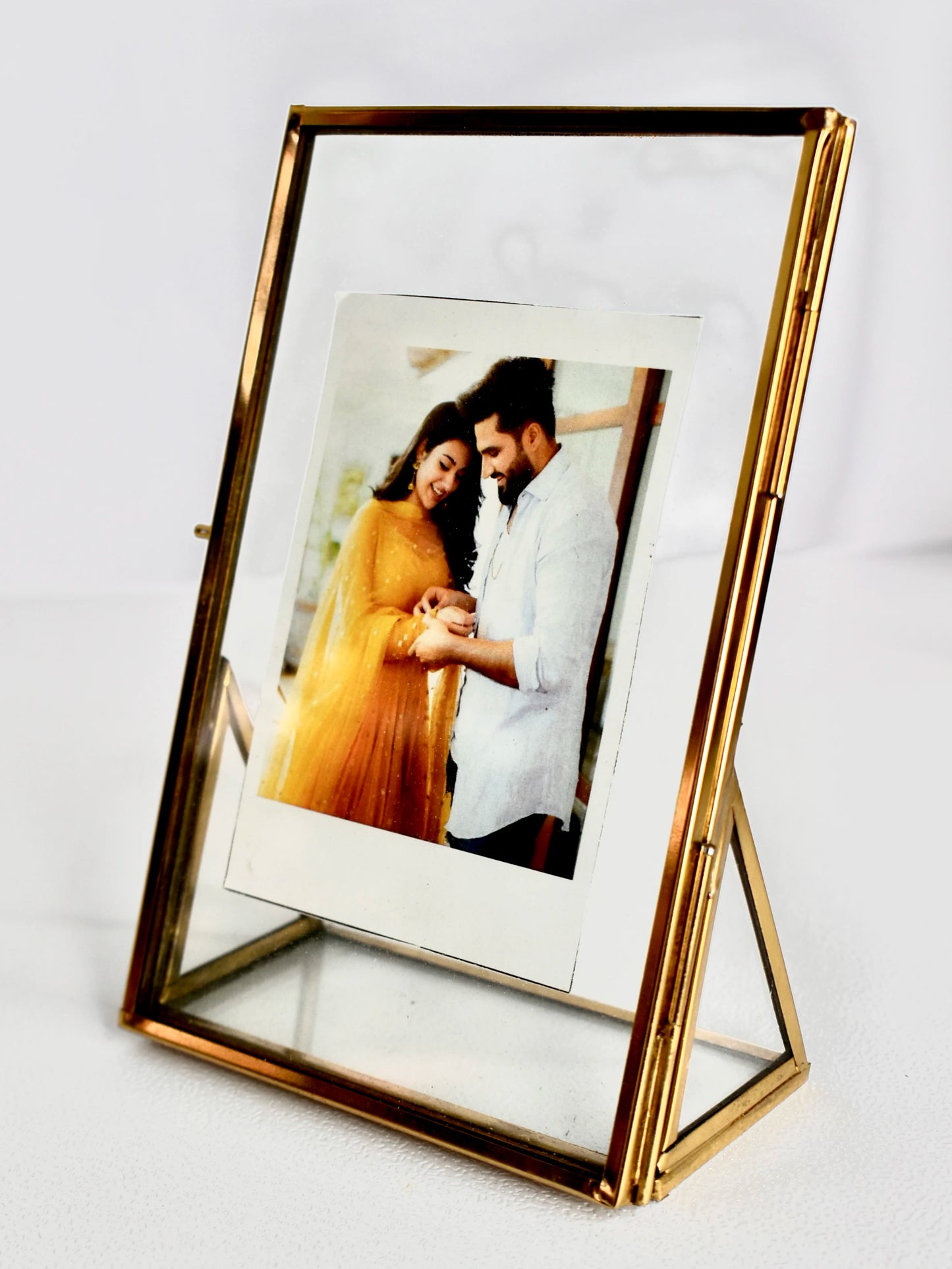 Glass Frame With Stand