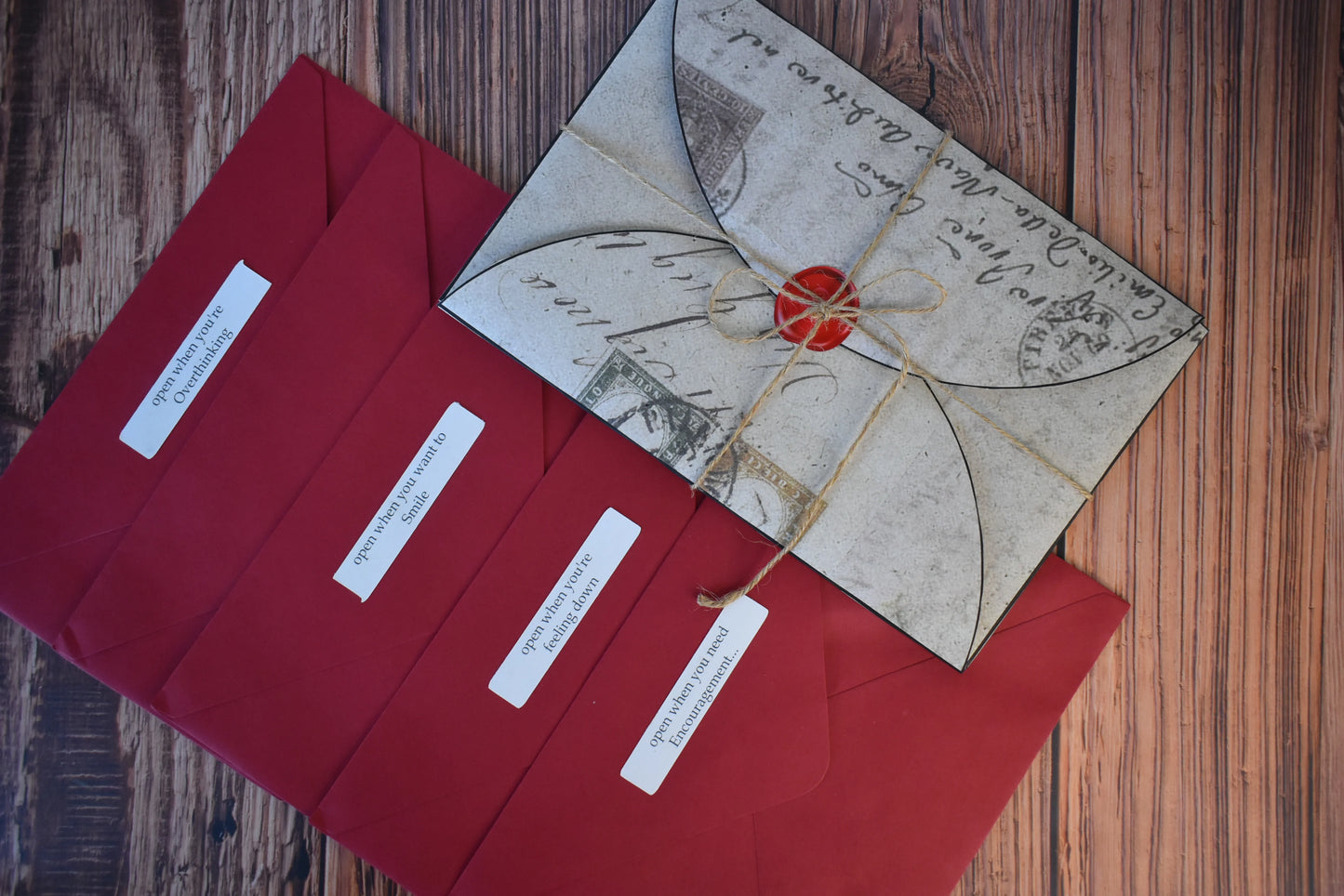 Open when letters