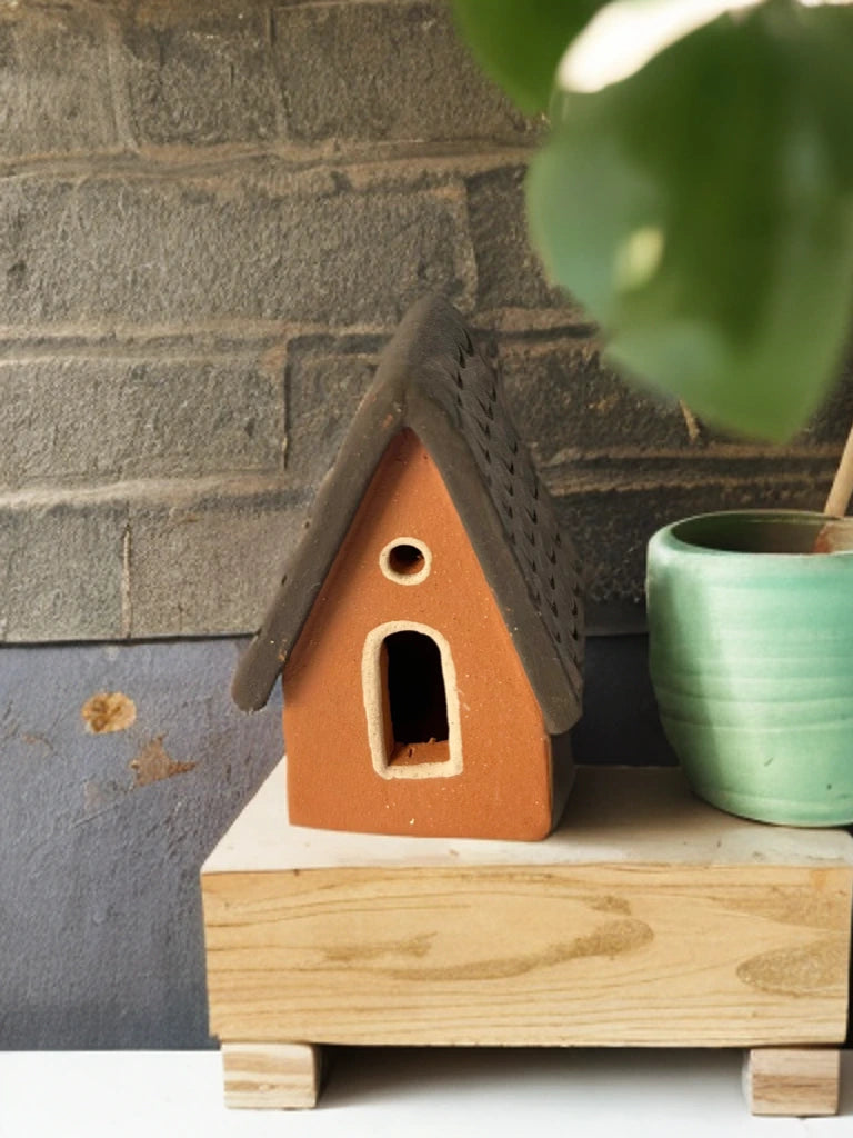 Terracotta mini house